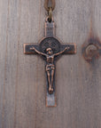 Logos Catholic Rosary - Durable Wooden Rosary for Men