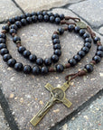 Prince of Peace Catholic Paracord Rosary - St. Benedict Rosary