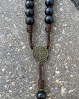 Prince of Peace Catholic Paracord Rosary - St. Benedict Rosary