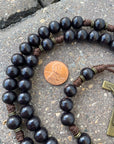 Prince of Peace Catholic Paracord Rosary - St. Benedict Rosary