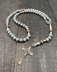 Silver Rosary